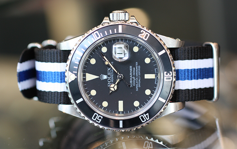 公式ショップ】 新品ミリタリー NATOバンド 腕時計 黒 カジュアル アウトドア