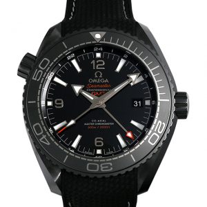 オメガ シーマスター GMT ディープブラック