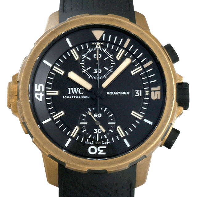 IW379503 IWC アクアタイマー クロノグラフ エクスペディション チャールズ・ダーウィン ブラック/Black